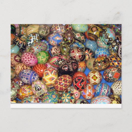 ウクライナイースターエッグ シーズンポストカード (正面)