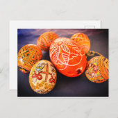 ウクライナイースターエッグ シーズンポストカード (正面/裏面)