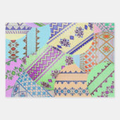 ウクライナイースターエッグ(ピサンキー) ラッピングペーパーシート (正面3)