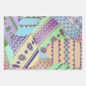 ウクライナイースターエッグ(ピサンキー) ラッピングペーパーシート (正面2)