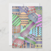 ウクライナイースターエッグ（ピサンキー）招待状 招待状 (正面)