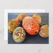 ウクライナイースターエッグ ポストカード (正面/裏面)