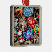 ウクライナイースターエッグ メタルオーナメント (右)