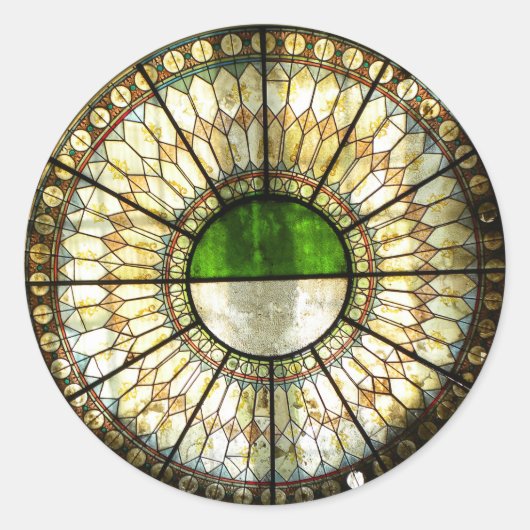 ウクライナウィンドウ ラウンドシール (正面)