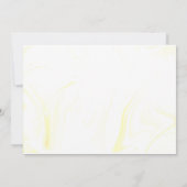 ウクライナウォーターカラーブライダルシャワー招待 招待状 (裏面)