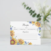 ウクライナウォーター色レシピカード ポストカード (スタンド正面)