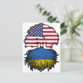 ウクライナウクライナアメリカ合衆国統一された州 ポストカード (スタンド正面)