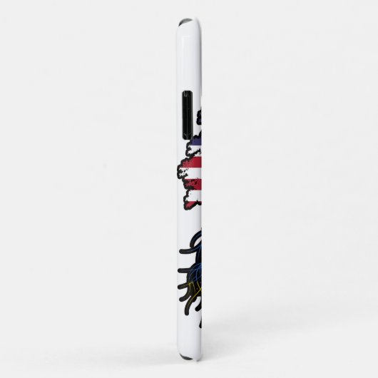 ウクライナウクライナアメリカ合衆国統一された州 Case-Mate iPhoneケース (裏面/右)