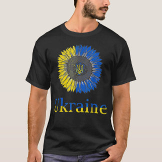 ウクライナウクライナニアンヒマワリヴィンテージウクライナフロリダ Tシャツ