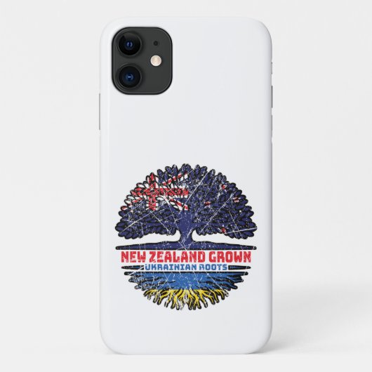 ウクライナウクライナニュージーランドツリー Case-Mate iPhoneケース (裏面)