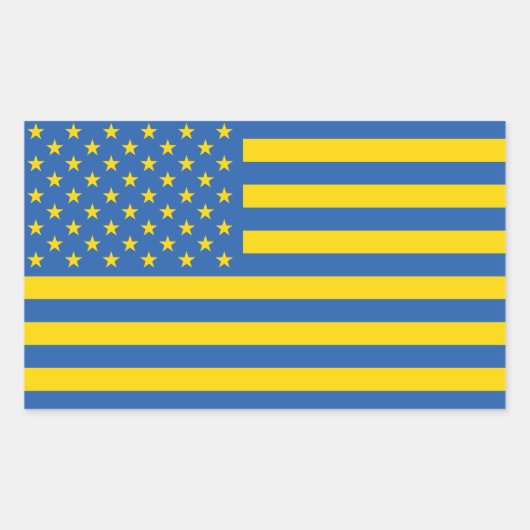 ウクライナウクライナUSAアメリカ統一された州US 長方形シール (正面)