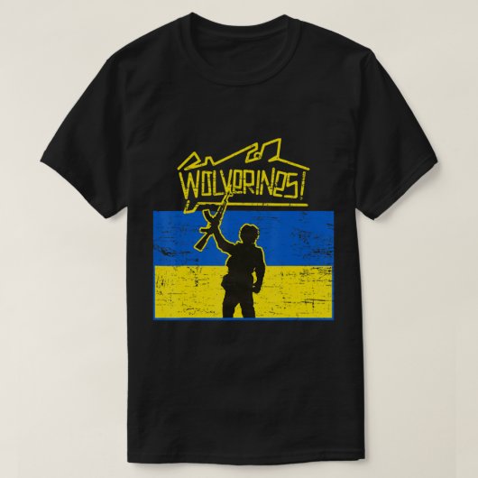 ウクライナウルベリン Tシャツ (デザイン正面)