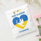 ウクライナカスタム文字平和 フェイバーバッグ (封をした状態)