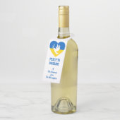 ウクライナカスタム文字平和 ボトルネックタグ (アングル)