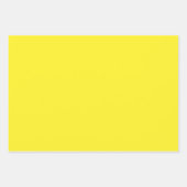 ウクライナキッズブルーイエローホワイトの色 ラッピングペーパーシート (正面3)