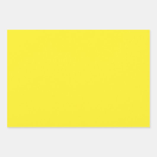 ウクライナキッズブルーイエローホワイトの色 ラッピングペーパーシート (正面3)