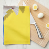 ウクライナキッチンタオル平和の鳩 – 自由 キッチンタオル (四つ折り)