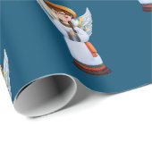 ウクライナクリスマスエンジェル ラッピングペーパー (ロールコーナー)