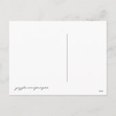 ウクライナクリスマスカロラーズウクライナフォークアート シーズンポストカード (裏面)