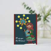 ウクライナクリスマススター シーズンポストカード (スタンド正面)