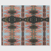 ウクライナクリスマスラッピング紙 ラッピングペーパー (フラット)