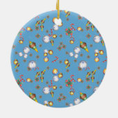 ウクライナクリスマス紙オーナメント セラミックオーナメント (裏面)