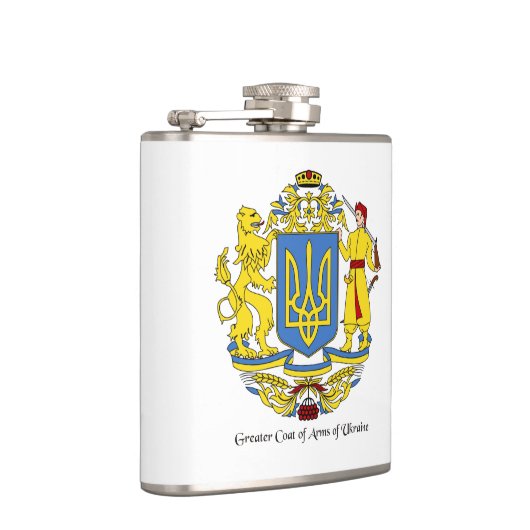 ウクライナクレスト フラスク (右)