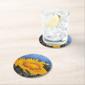 ウクライナコースター ラウンドペーパーコースター (インサイチュ)