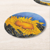 ウクライナコースター ラウンドペーパーコースター (アングル)