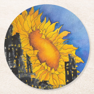 ウクライナコースター ラウンドペーパーコースター