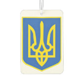 ウクライナコートオブアームズエアフレッシュナー – 自由 カーエアーフレッシュナー (裏面)