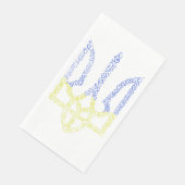 ウクライナコート腕トリデントtryzubスパイラルパターン (コーナー)