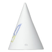 ウクライナコート腕トリデントtryzubスパイラルパターン パーティーハット (右)