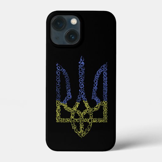 ウクライナコート腕トリデントtryzubスパイラルパターン Case-Mate iPhoneケース (裏面)