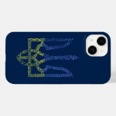 ウクライナコート腕トリデントtryzubスパイラルパターン Case-Mate iPhoneケース (裏面 (横))