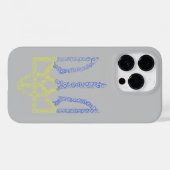 ウクライナコート腕トリデントtryzubスパイラルパターン Case-Mate iPhoneケース (裏面 (横))