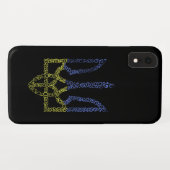ウクライナコート腕トリデントtryzubスパイラルパターン Case-Mate iPhoneケース (裏面(横))
