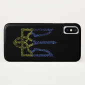 ウクライナコート腕トリデントtryzubスパイラルパターン Case-Mate iPhoneケース (裏面(横))