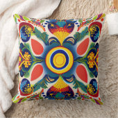 ウクライナサンキフカアートオーナメント クッション (ブランケット)