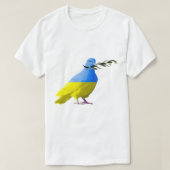 ウクライナサンフラワーアート Tシャツ (デザイン正面)