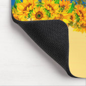 ウクライナサンフラワー世界平和 マウスパッド (コーナー)