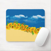 ウクライナサンフラワー世界平和 マウスパッド (マウス)