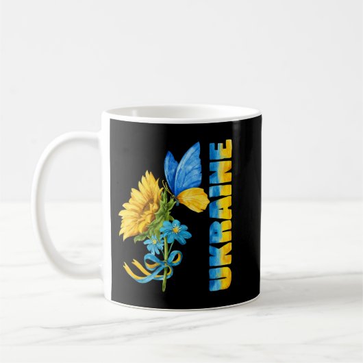 ウクライナサンフラワー8 コーヒーマグカップ (左)