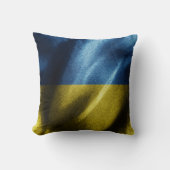 ウクライナシルク国旗 クッション (正面)