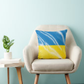 ウクライナシルク国旗 クッション (椅子)