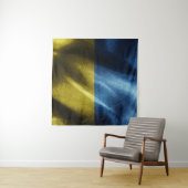 ウクライナシルク国旗 タペストリー (インサイチュ(横))