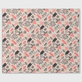 ウクライナスタイル国家様式 ラッピングペーパー (フラット)