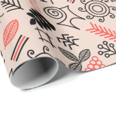 ウクライナスタイル国家様式 ラッピングペーパー (ロールコーナー)