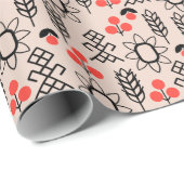 ウクライナスタイル国家様式 ラッピングペーパー (ロールコーナー)