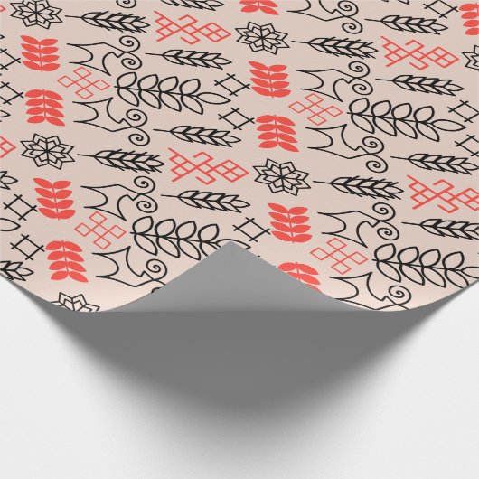 ウクライナスタイル国家様式 ラッピングペーパー (角)